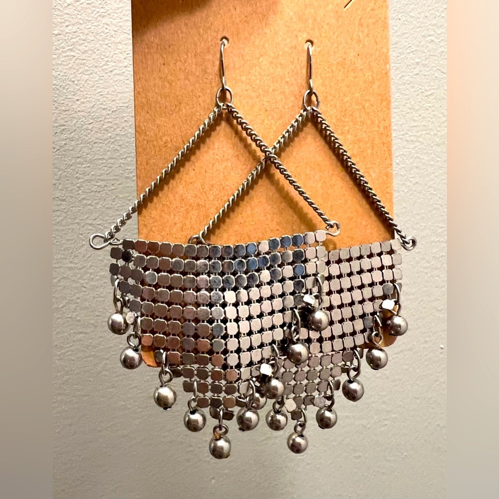 Silver Dangle Earrings